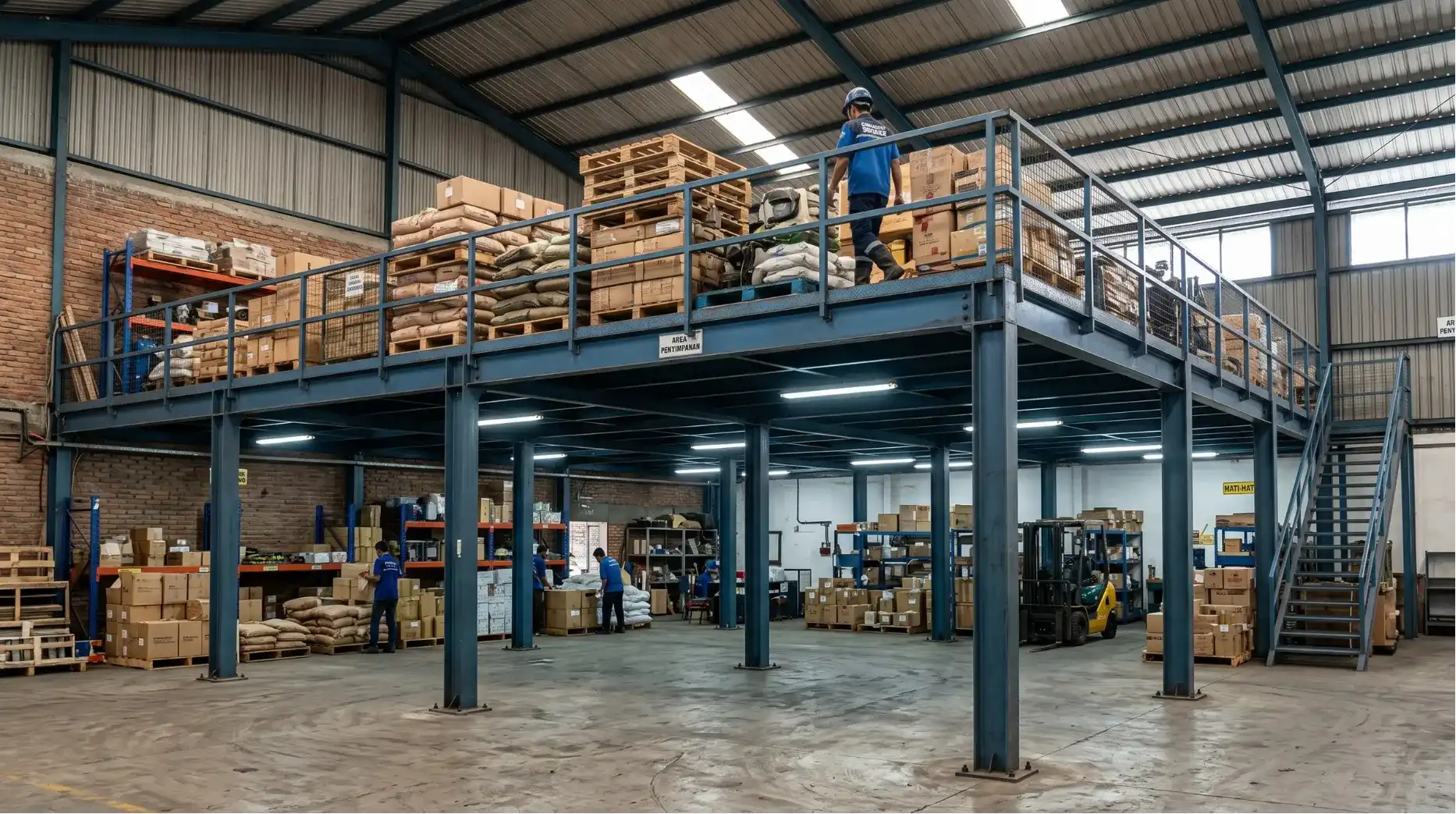 Mezzanine Floor System